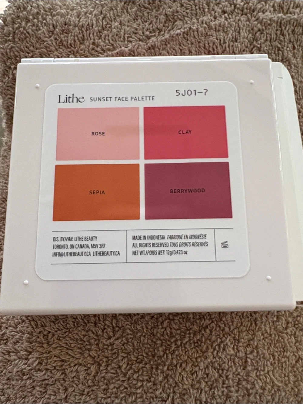 Sunset Blush Palette-